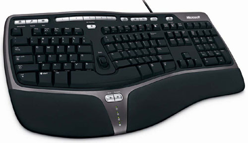 Клавіатура Microsoft Natural Ergo 4000 (B2M-00020) - зображення 1
