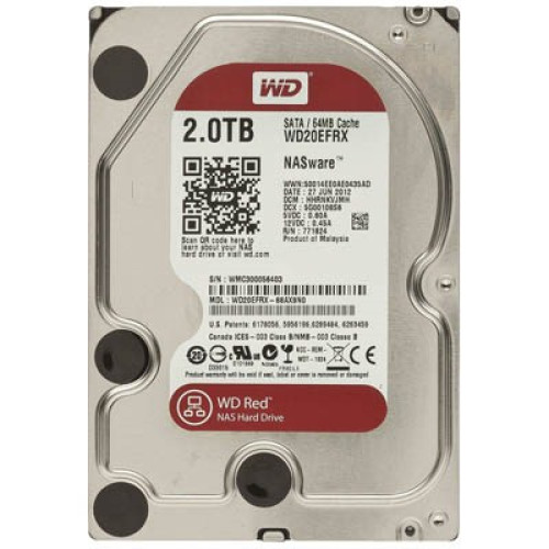 Жорсткий диск HDD 2000Gb WD WD20EFRX - зображення 1