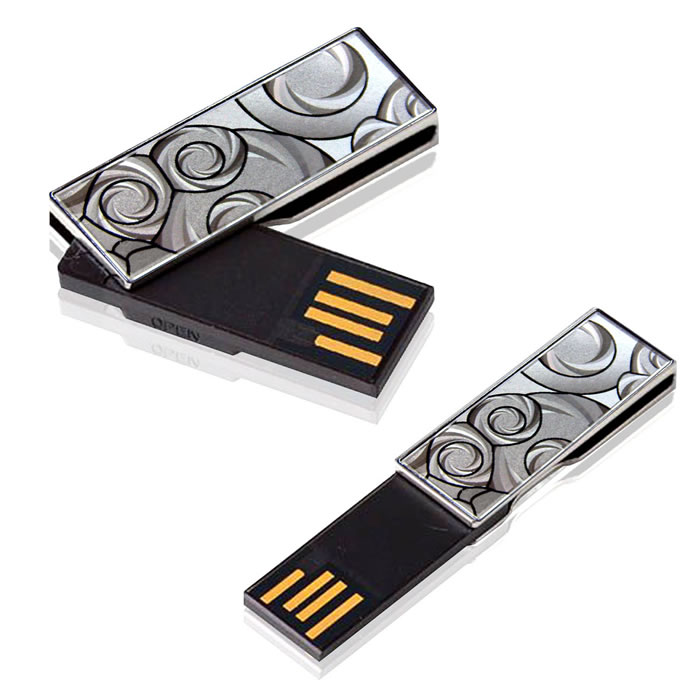 Флеш пам'ять USB 4 Gb Transcend V90C USB2.0 - зображення 2