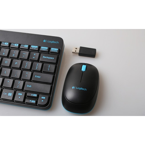 Комплект безпровідний Logitech Wireless Combo MK240 - зображення 2