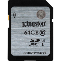 Secure Digital card 64 Gb Kingston SDXC class10