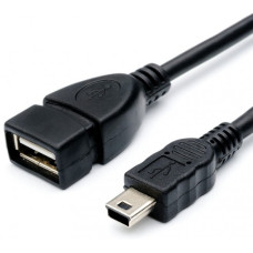 Кабель USB OTG АF - Mini B 5P - зображення 1