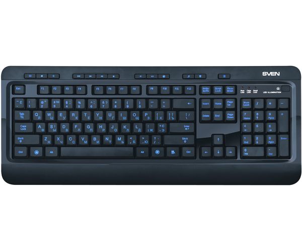 Клавіатура SVEN Comfort 7600EL - зображення 1