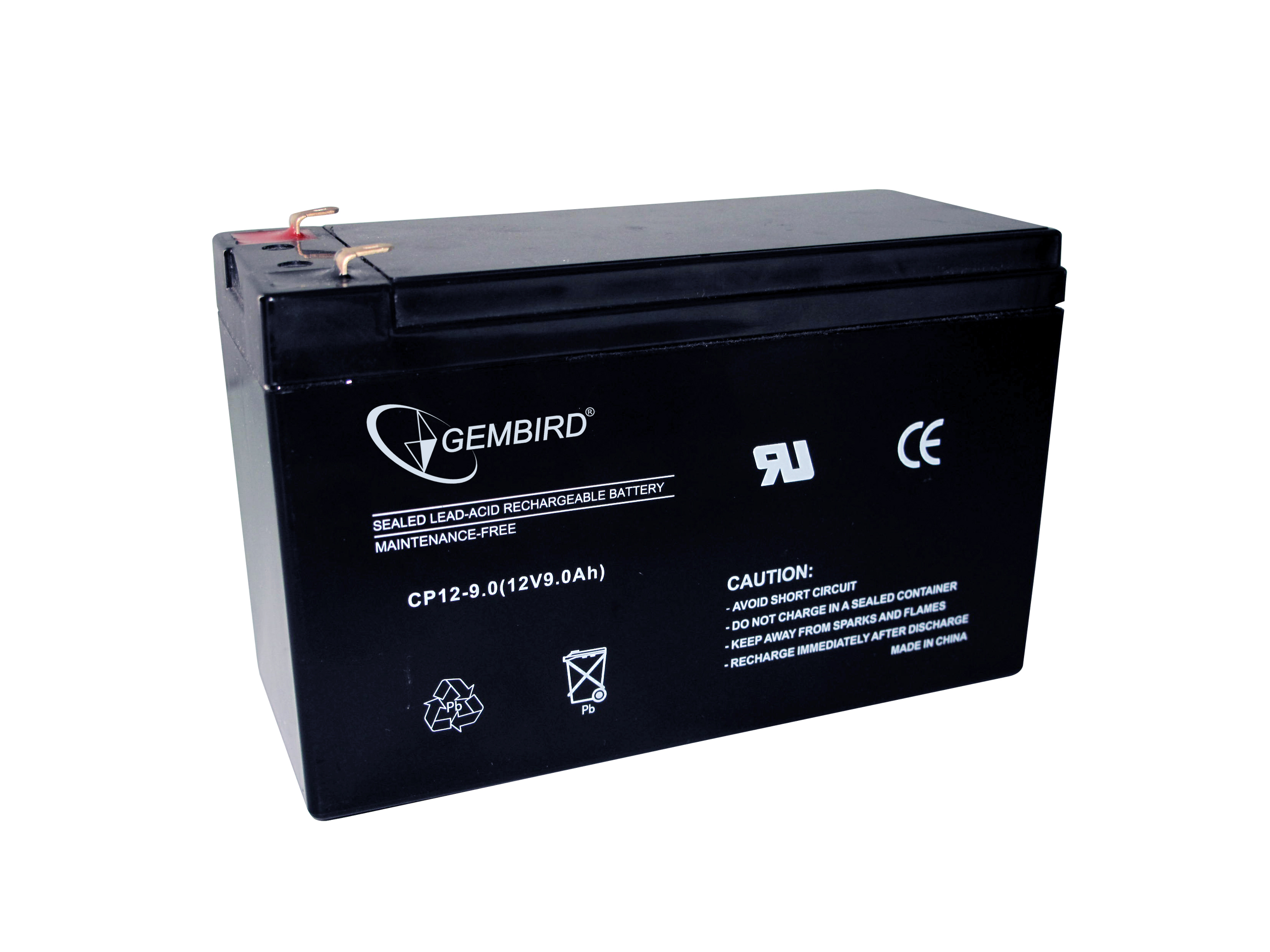 Акумуляторна батарея EnerGenie 12V  9.0Ah - зображення 1