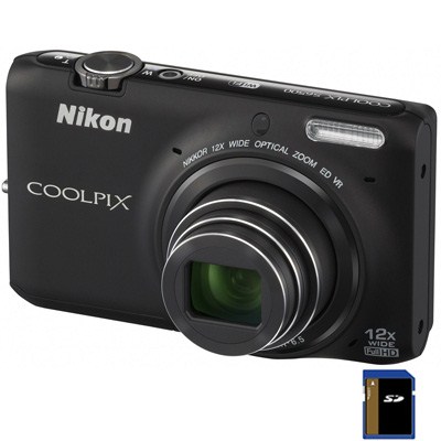 Цифрова фотокамера Nikon Coolpix S6500 - зображення 1