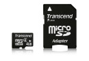 MicroSD 4 Gb Transcend class4 - зображення 2