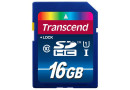 Secure Digital card 16 Gb Transcend SDHC class10 UHS-I - зображення 1