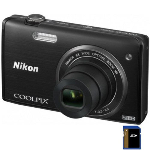 Цифрова фотокамера Nikon Coolpix S5200 - зображення 1