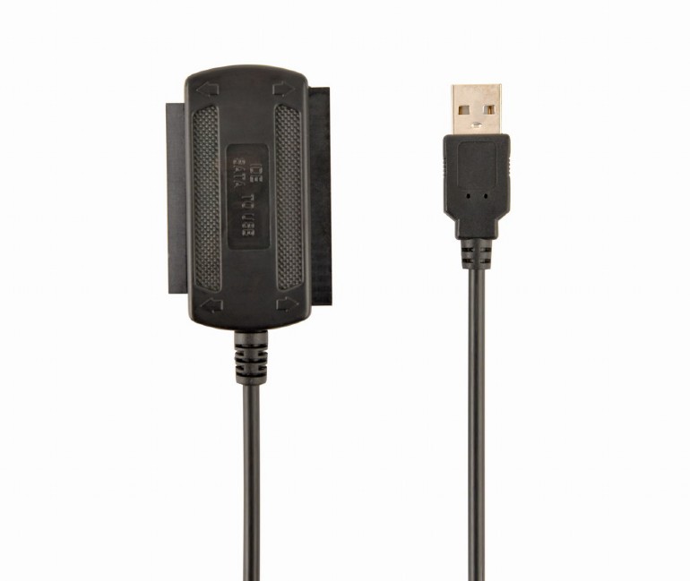Конвертор USB2.0 to IDE та SATA HDD\/DVD Cablexpert AUSI01 - зображення 1