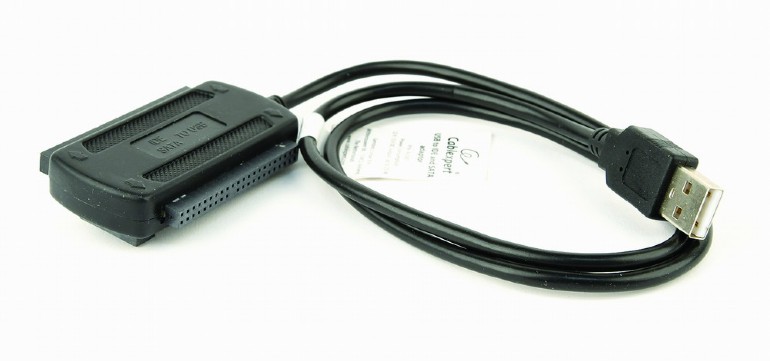 Конвертор USB2.0 to IDE та SATA HDD\/DVD Cablexpert AUSI01 - зображення 3
