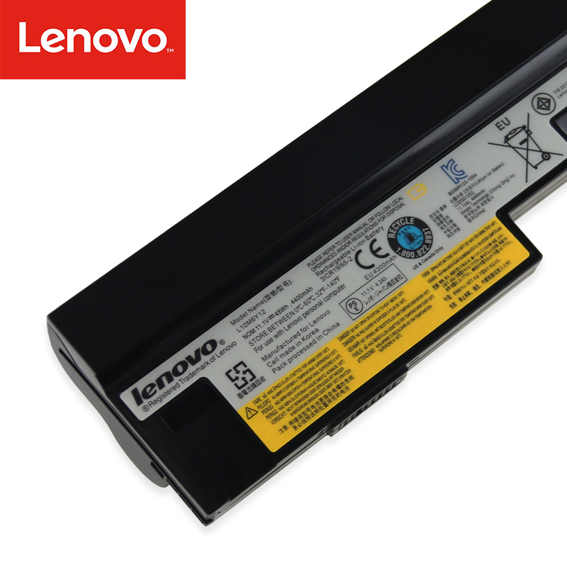 Батарея для нетбука Lenovo S10-3 Black ORIGINAL 11.1V 48Wh 4300mAh - зображення 1