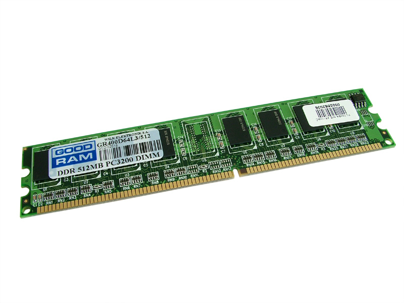 Пам'ять DDR RAM 512 Mb PC3200  Goodram - зображення 2