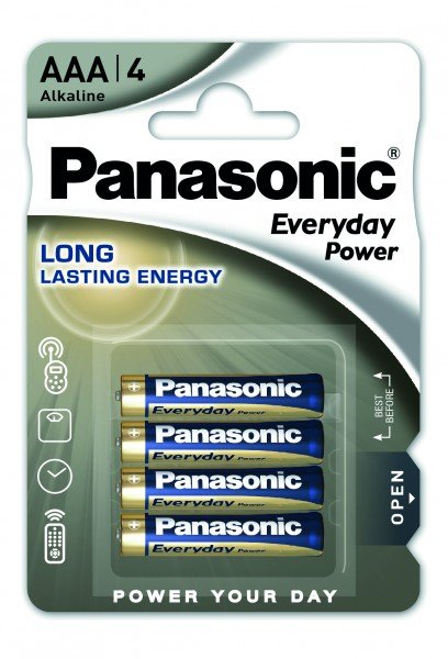 Батарейка AAA Panasonic Everyday Power LR03 (LR03REE\/4BP) - зображення 1