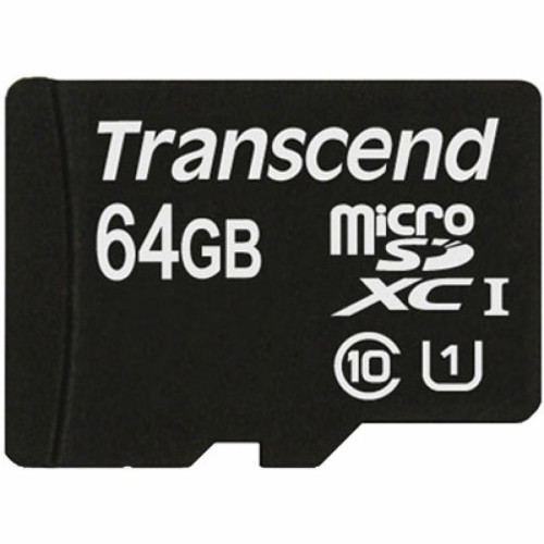 MicroSDXC 64 Gb Transcend class 10 UHS-I - зображення 3
