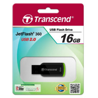 Флеш пам'ять USB 16GB Transcend JetFlash 360
