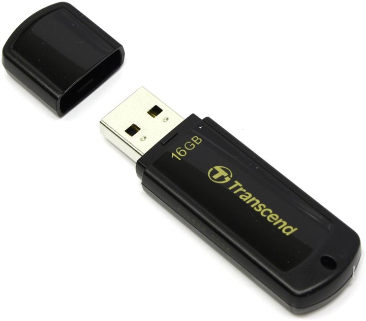 Флеш пам'ять USB 16GB Transcend JetFlash 350 - зображення 1