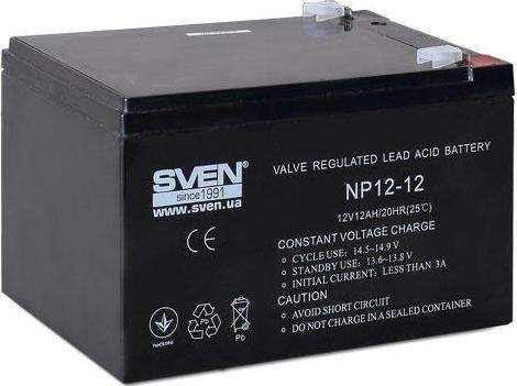 Акумуляторна батарея ENOT 12V  12Ah (NP12-12) - зображення 1