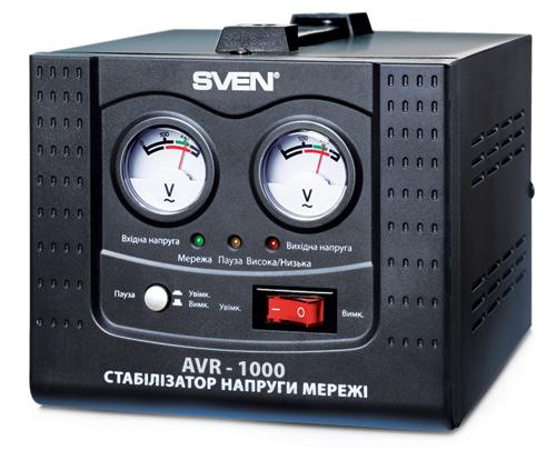 Стабілізатор напруги SVEN AVR-1000 - зображення 1