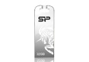 Флеш пам'ять USB 32 Gb Silicon Power Touch T03 Silver metal USB2.0 - зображення 1