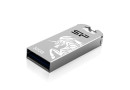 Флеш пам'ять USB 32 Gb Silicon Power Touch T03 Silver metal USB2.0 - зображення 2