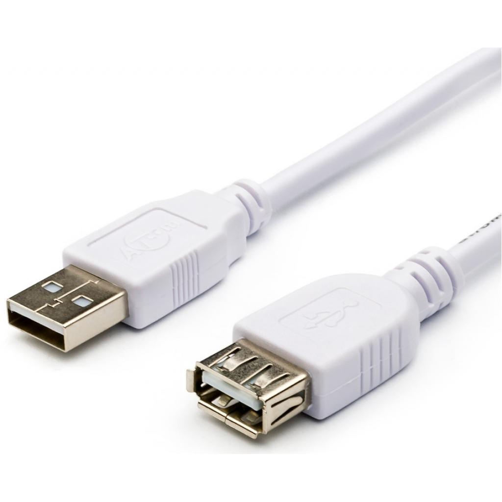 Кабель USB Cable 0.8М A-F подовжувач Atcom - зображення 1