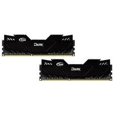 Пам'ять DDR3 RAM 8GB (2x4GB) 1600MHz Team Dark Series Black PC3-12800 CL9