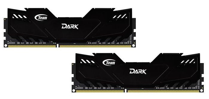 Пам'ять DDR3 RAM 8GB (2x4GB) 1600MHz Team Dark Series Black PC3-12800 CL9 - зображення 1