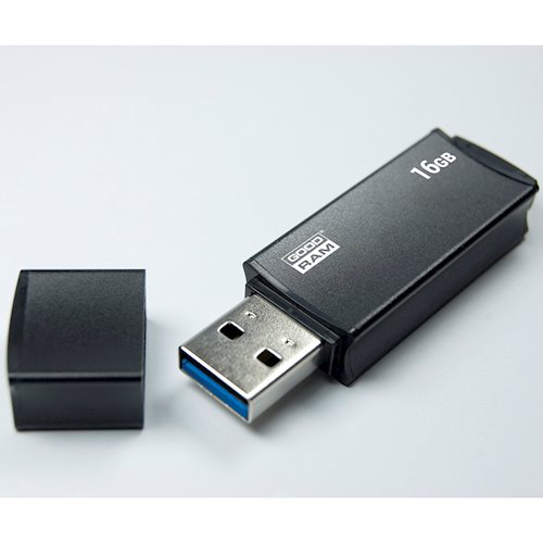 Флеш пам'ять USB 16Gb Goodram Edge Black USB 3.0 - зображення 3