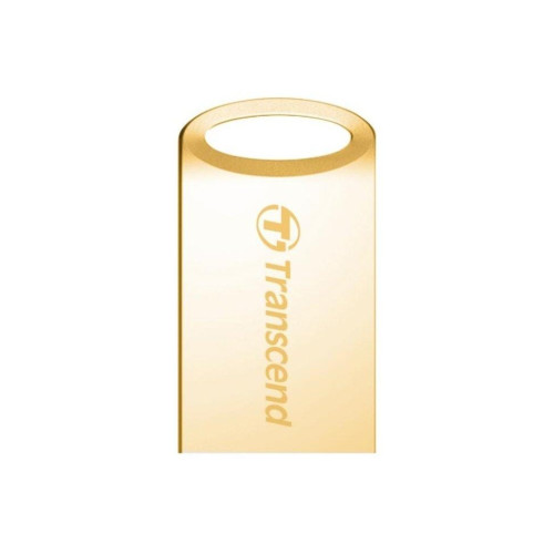 Флеш пам'ять USB 8 Gb Transcend JetFlash 510 Gold USB 2.0 - зображення 1