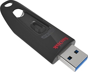 Флеш пам'ять USB 32 Gb SANDISK Ultra USB 3.0 Black - зображення 2