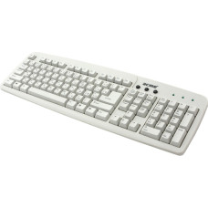 Клавіатура ACME KS01, біла, USB - зображення 1