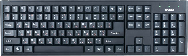 Клавіатура SVEN 303 Standard USB+PS\/2 - зображення 1