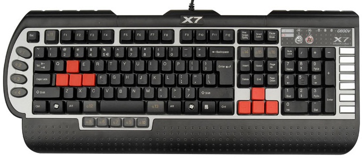 Клавіатура A4-Tech X7 G800V - зображення 1
