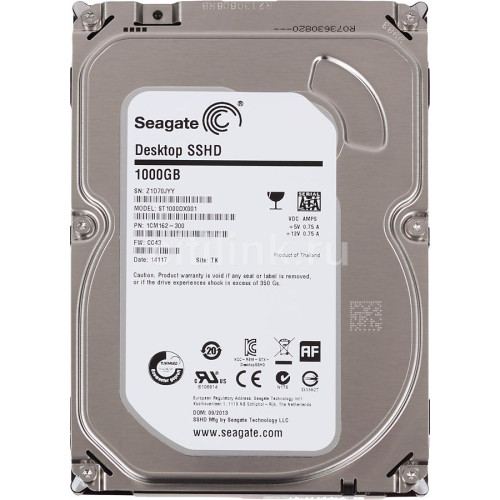 Жорсткий диск HDD 1000Gb Seagate ST1000DX001 - зображення 1