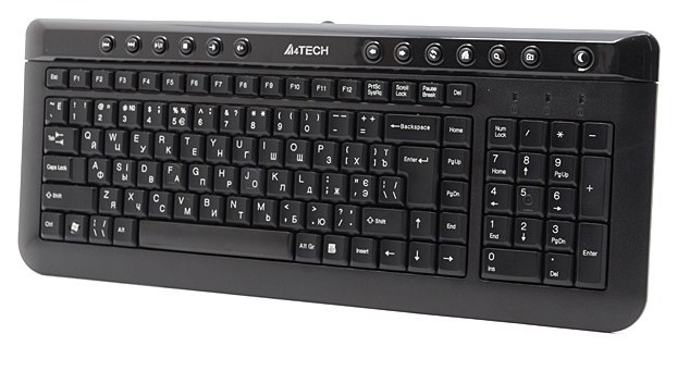 Клавіатура A4-Tech KL-40-PS2 - зображення 1