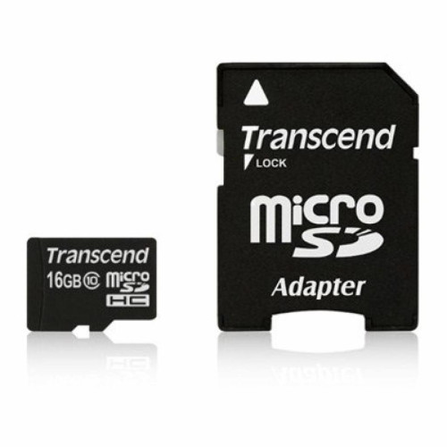 MicroSDHC 16 Gb Transcend class 10 - зображення 3