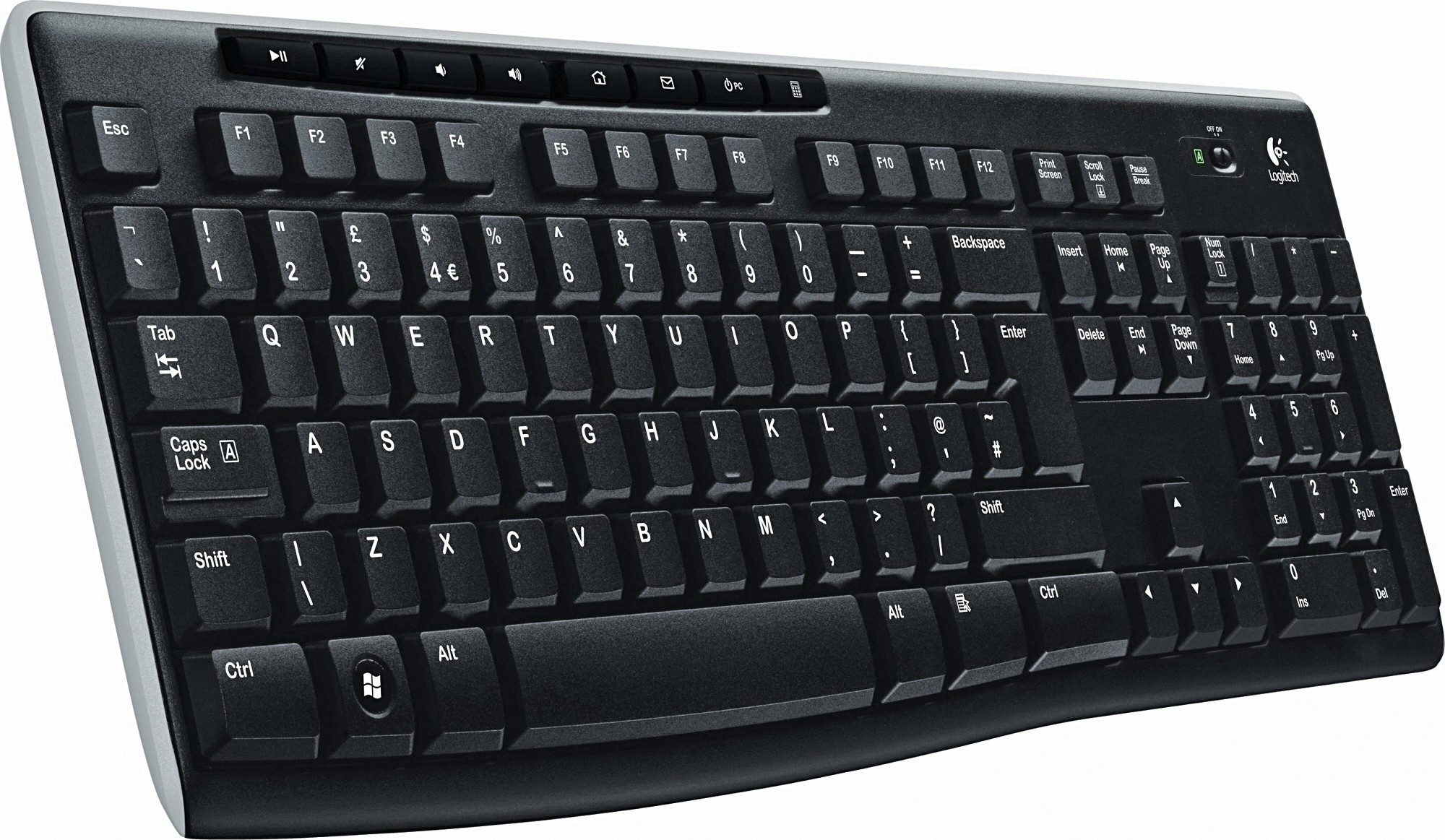 Клавіатура Logitech K270 WL - зображення 1