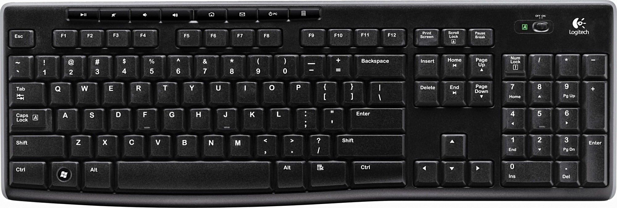 Клавіатура Logitech K270 WL - зображення 2