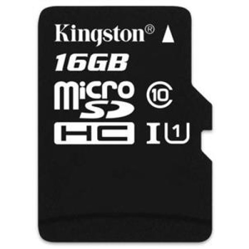MicroSDHC 16 Gb Kingston class 10 (SDC10G2\/16GBSP) - зображення 2