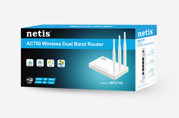 Маршрутизатор WiFi Netis WF2710 - зображення 3