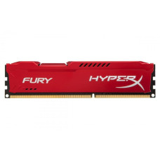 Пам'ять DDR3 RAM 4GB 1600MHz Kingston, CL10,  HyperX Fury Red