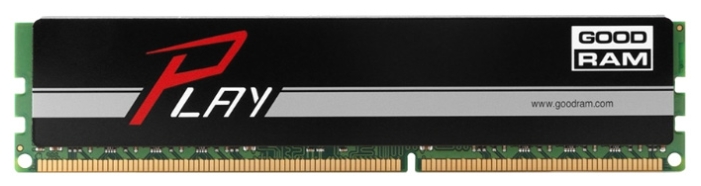 Пам'ять DDR3 RAM 4GB 1600MHz Goodram Play Black (GY1600D364L9S\/4G) - зображення 1