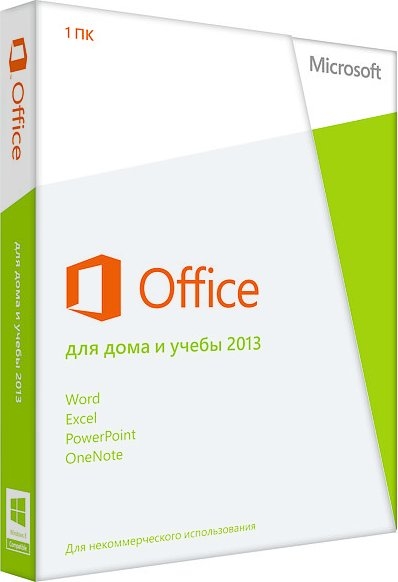 Microsoft Office Home and Student 2013 32-bit\/x64 Rus DVD Box - зображення 1