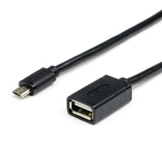 Кабель USB OTG АF - Micro BM 0.8м. Atcom - зображення 1
