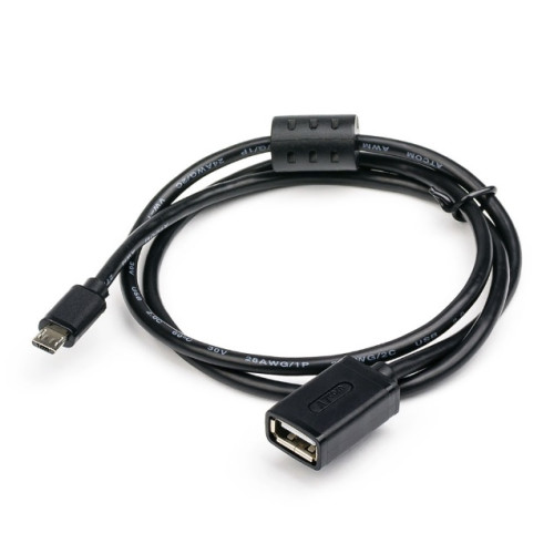 Кабель USB OTG АF - Micro BM 0.8м. Atcom - зображення 2