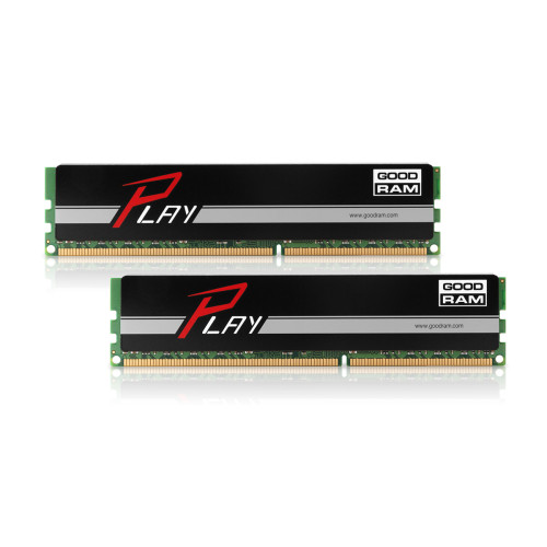 Пам'ять DDR3 RAM 8GB (2x4GB) 1866MHz Goodram PLAY Black PC3-14900 CL9 - зображення 1