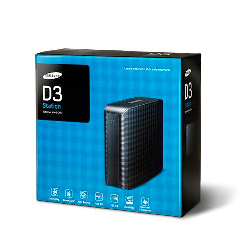 Зовнішній жорсткий диск HDD 3000GB Seagate 3.5 HX-D301TDB - зображення 2