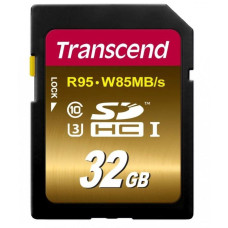 Secure Digital card 32 Gb Transcend SDHC UHS-I U3 - зображення 1