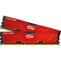 Пам'ять DDR3 RAM_16GB (2x8GB) 2400MHz Team Vulcan Red