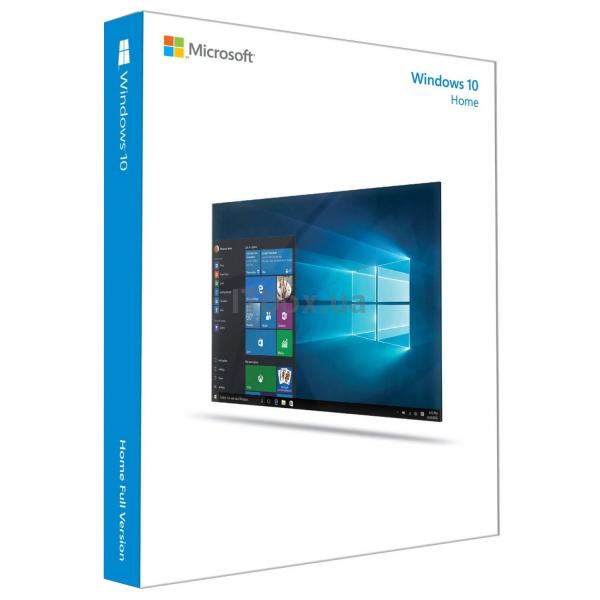 Microsoft Windows 10 Home 64-bit Ukrainian 1pk DVD OEM - зображення 1